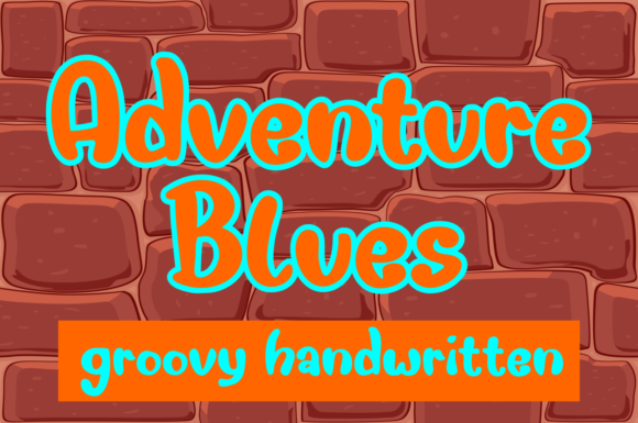 Adventure Blues: A Playful Font for Web Design