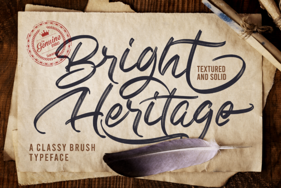 Bright Heritage: A Campaign-Ready Handwritten Font