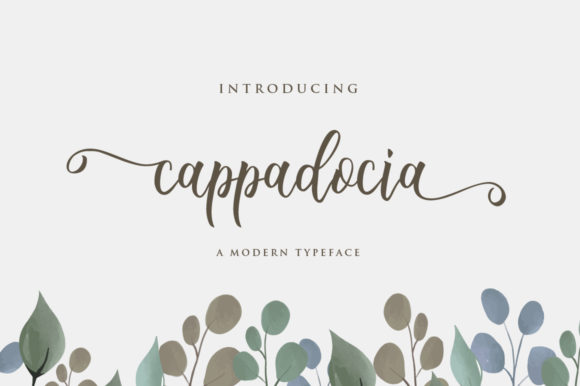 Cappadocia Font: Elevate Your Brand Identity