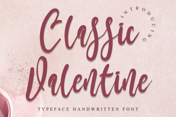 Classic Valentine: A Script Font for Polished Branding