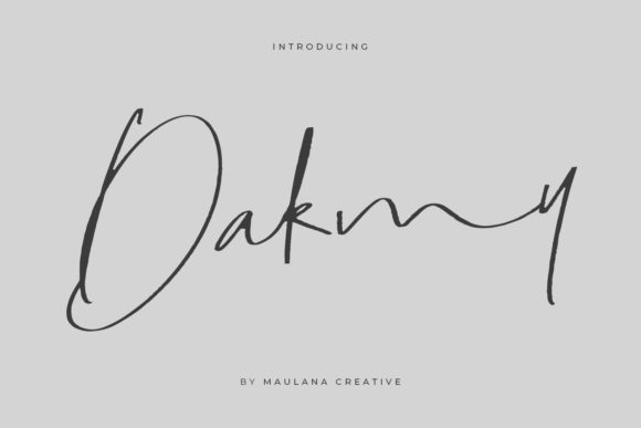 Dakmy Font: Elevate Your Brand Identity