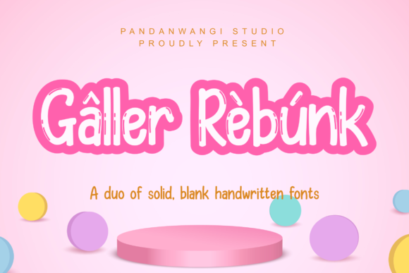 Galler Rebunk: A Friendly Handwritten Font for Brands