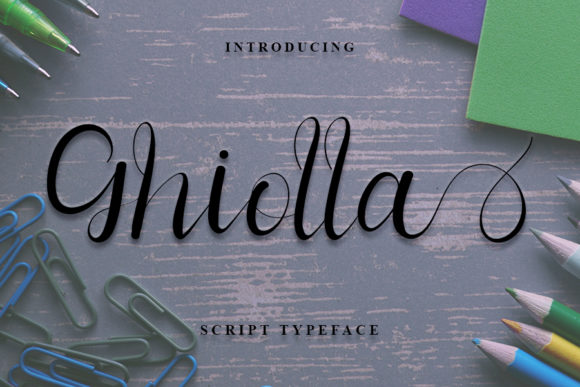 Ghiolla: The Script Font for Scroll-Stopping Brand Visuals