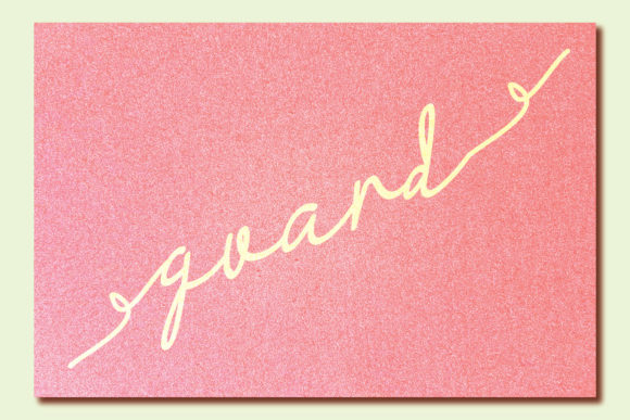 Guard Font: Elevating Web Design with Delicate Script Typography