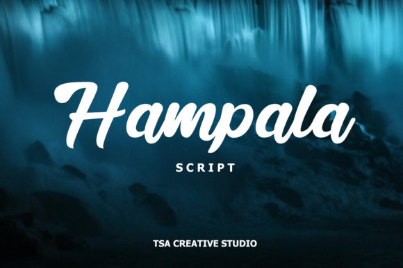 Hampala Font: Bold Script for Makers