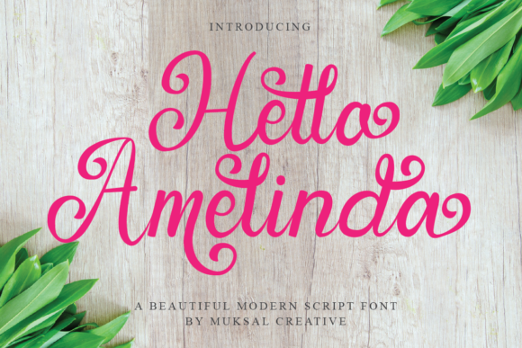Hello Amelinda Font: Elevate Your Brand Identity