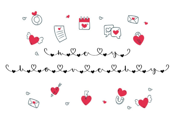 Hey Lovely: A Handwritten Font for Digital Design