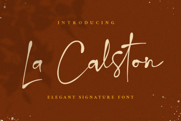 La Calston: The Handwritten Font for Modern Brands