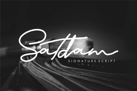 Satdam: A Modern Handwritten Font for Web Design