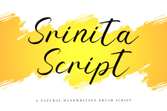 Srinita: A Handwritten Typeface for Editorial Soul