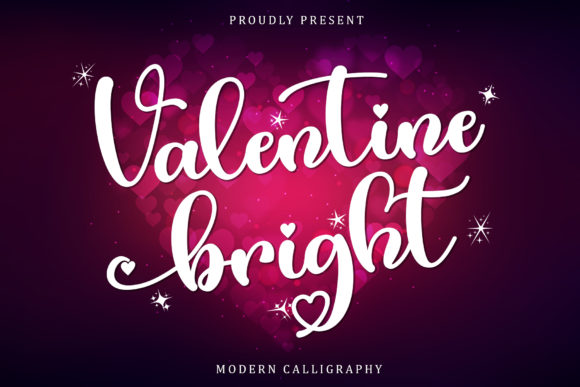 Valentine Bright: A Modern Script Font for Web Design