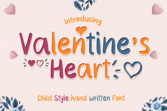 Valentine’s Heart Font Review for Branding