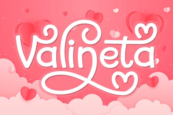 Valineta Font: A Handwritten Typeface for Makers