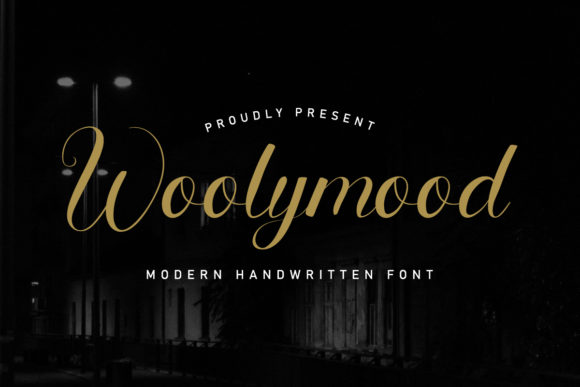 Woolymood: A Script Font for Clear Campaigns