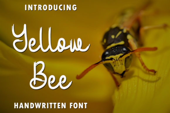 Yellow Bee: A Whimsical Font for Web Design